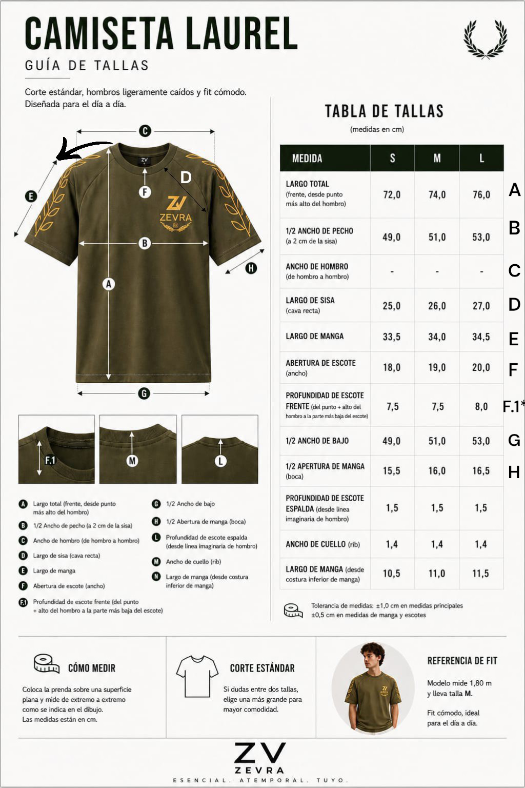 Camiseta Laurel ZV ZEVRA
